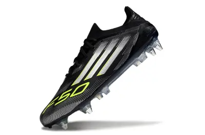 Adidas F50 Elite SG - Black/Vibrant Green/Metallic Silver