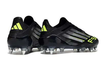 Adidas F50 Elite SG - Black/Vibrant Green/Metallic Silver