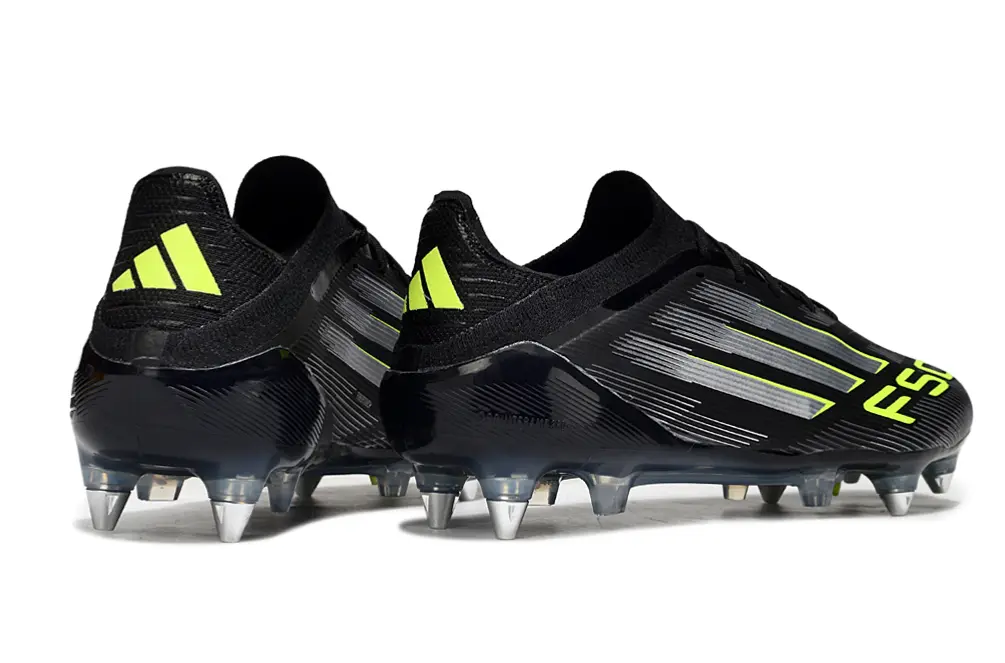 Adidas F50 Elite SG - Black/Vibrant Green/Metallic Silver