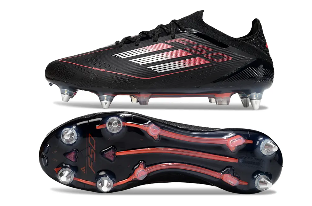 Adidas F50 Elite SG - Black/Electric Pink/Reflective Silver