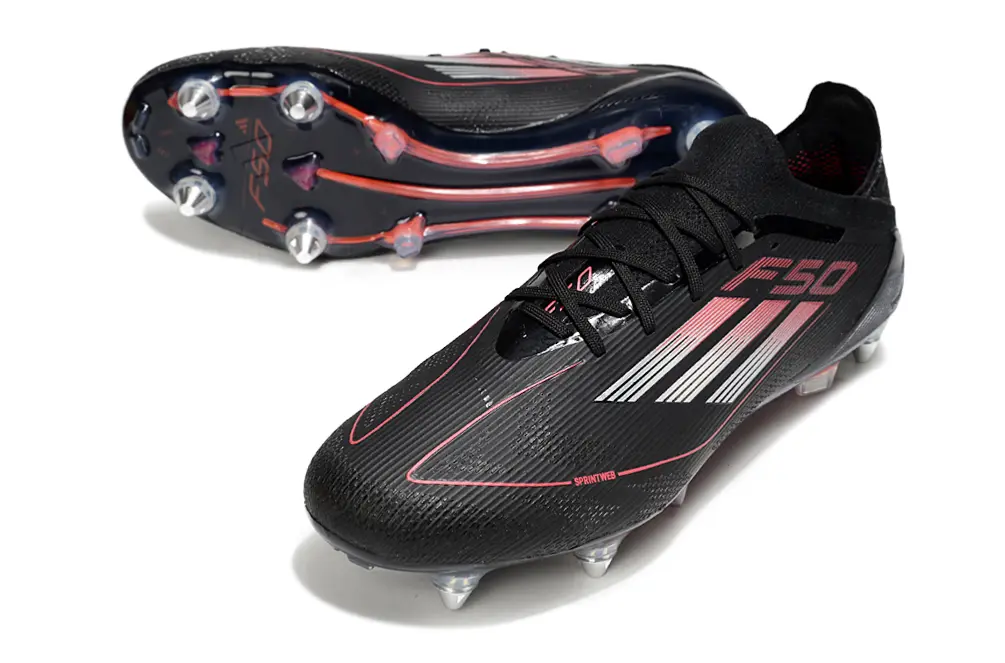 Adidas F50 Elite SG - Black/Electric Pink/Reflective Silver