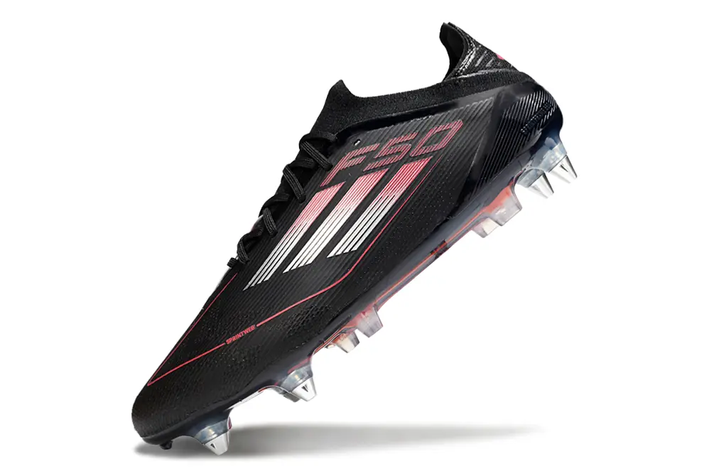 Adidas F50 Elite SG - Black/Electric Pink/Reflective Silver