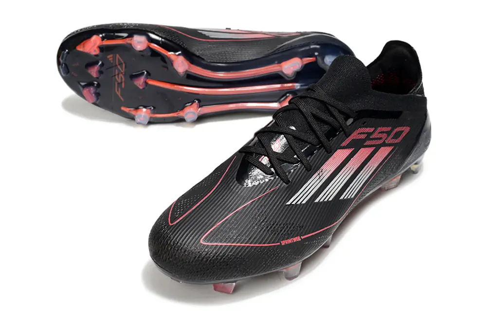 Adidas F50 Elite FG - Black/Electric Pink/Anthracite Gray