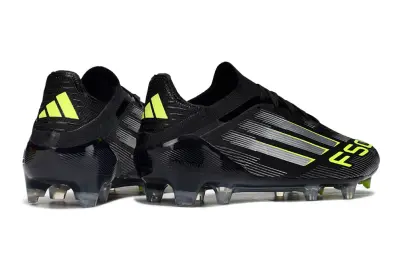 Adidas F50 Elite FG - Black/Lime Green/Metallic Silver