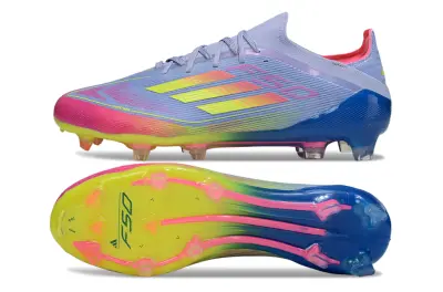 Adidas F50 Elite FG - Purple/Vibrant Pink/Bright Yellow