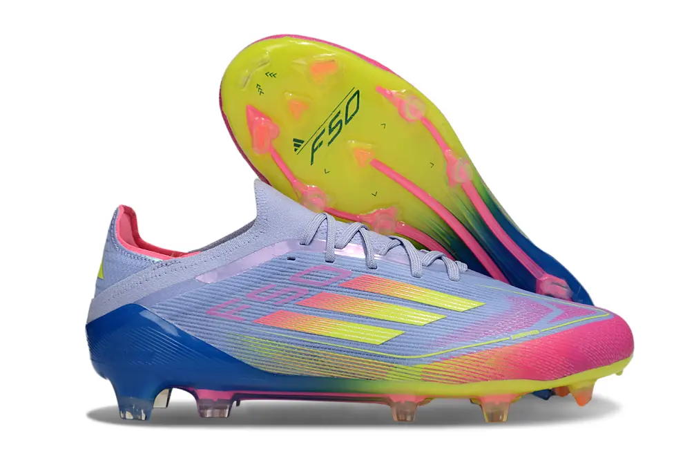 Adidas F50 Elite FG - Purple/Vibrant Pink/Bright Yellow
