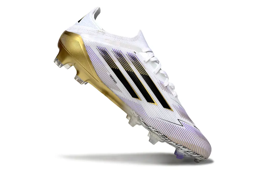Adidas F50 Elite FG - White/Gold/Black
