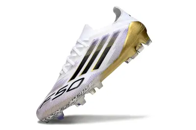 Adidas F50 Elite FG - White/Gold/Black