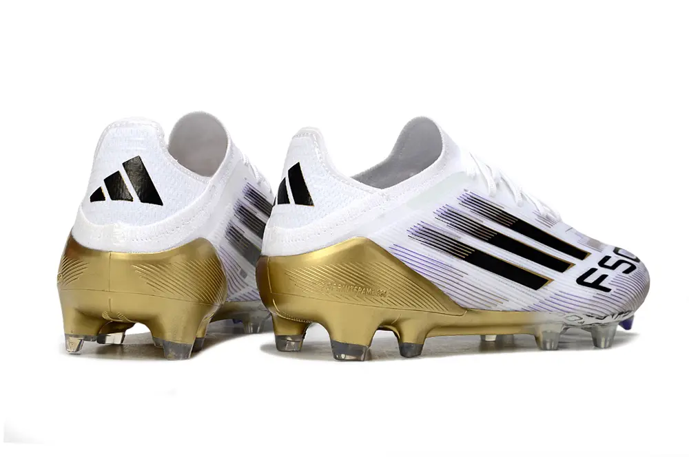 Adidas F50 Elite FG - White/Gold/Black