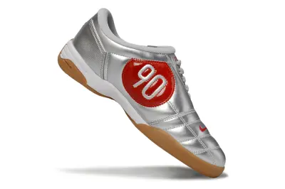 Nike Total 90 III IC - Silver/Crimson Red/Gum Brown