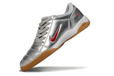 Nike Total 90 III IC - Silver/Crimson Red/Gum Brown