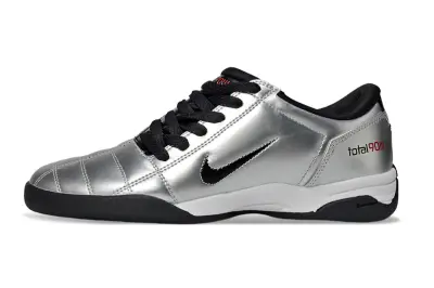 Nike Total 90 III IC - Silver/Metallic Silver/Black
