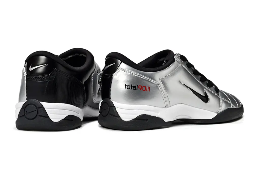 Nike Total 90 III IC - Silver/Metallic Silver/Black