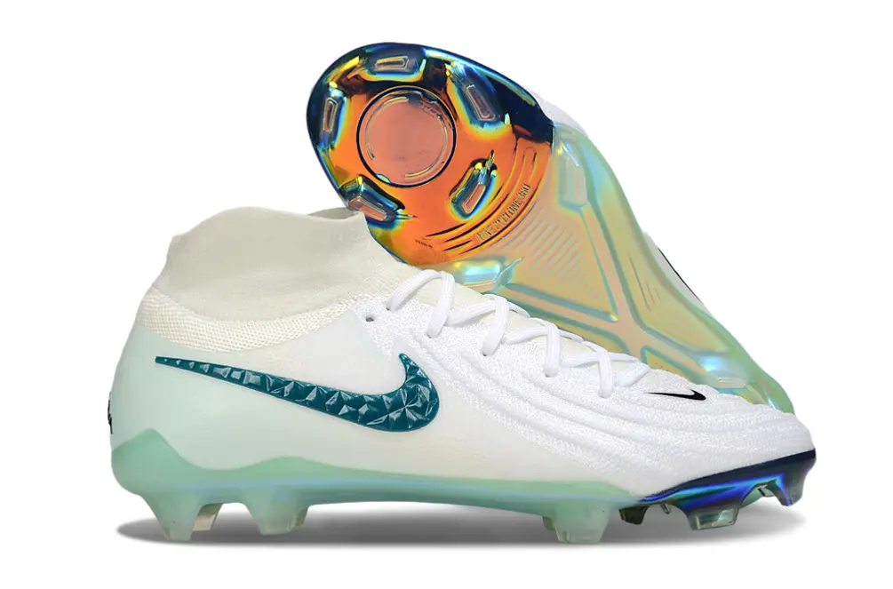 Nike Phantom Luna 2 Elite FG - White/Iridescent Green/Teal Blue