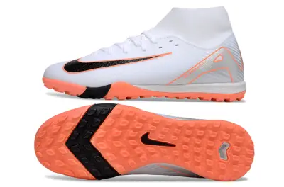 Nike Air Zoom Mercurial Superfly 10 Academy TF - White/Bright Orange/Black