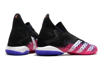 Adidas Predator Freak+ Laceless IC - Black/Vibrant Pink/Deep Purple