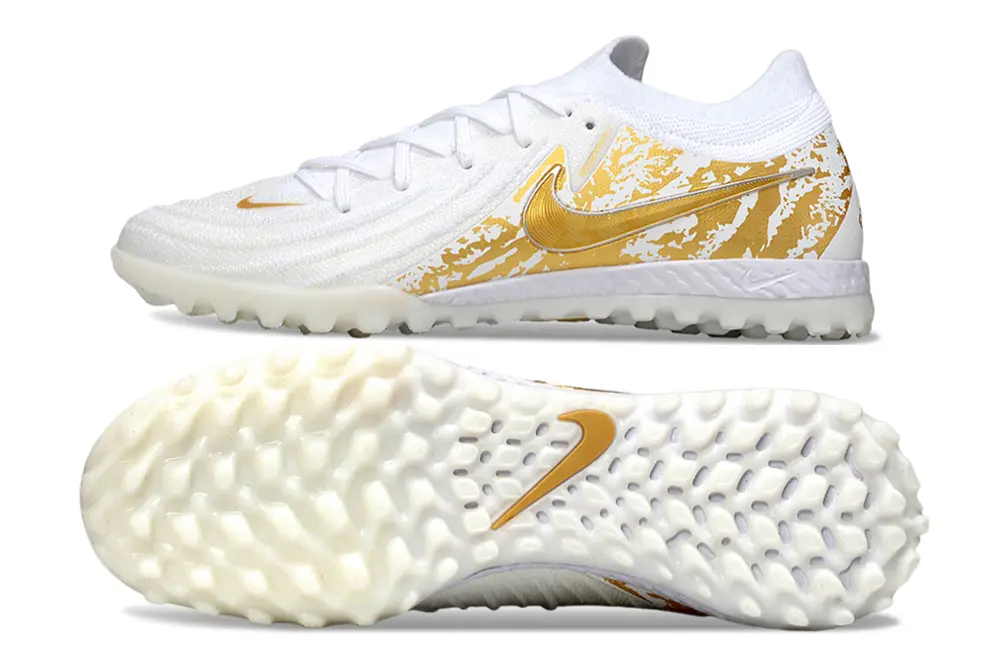Nike Phantom GX 2 Elite TF - White/Golden Blaze/Crystal White