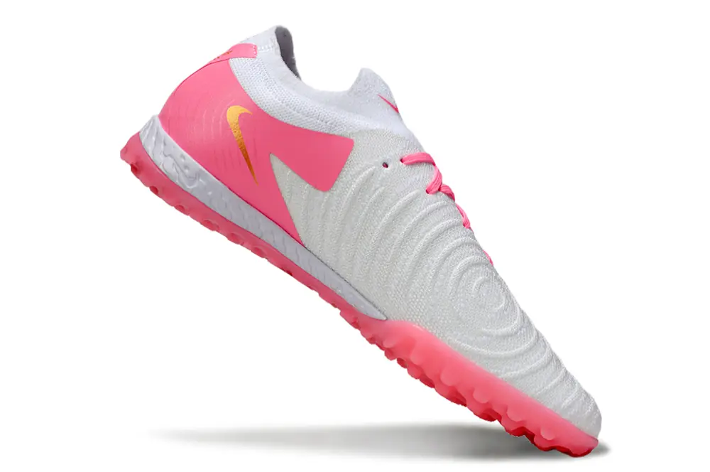 Nike Phantom GX 2 Elite TF - Pink/White Pink/Gold Accent