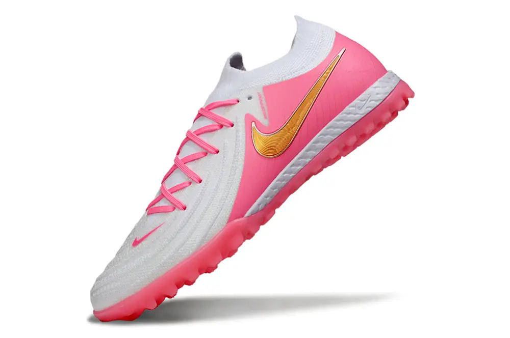 Nike Phantom GX 2 Elite TF - Pink/White Pink/Gold Accent