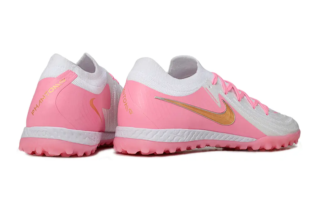 Nike Phantom GX 2 Elite TF - Pink/White Pink/Gold Accent