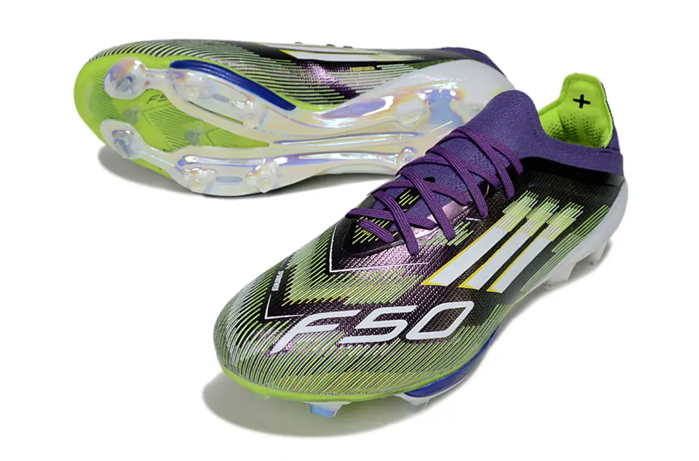 Adidas F50+ Elite Lightstrike Pro FG - Purple/Lime Green/Black