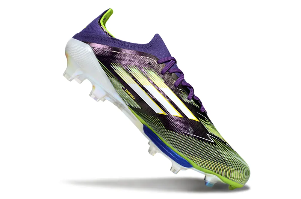 Adidas F50+ Elite Lightstrike Pro FG - Purple/Lime Green/Black