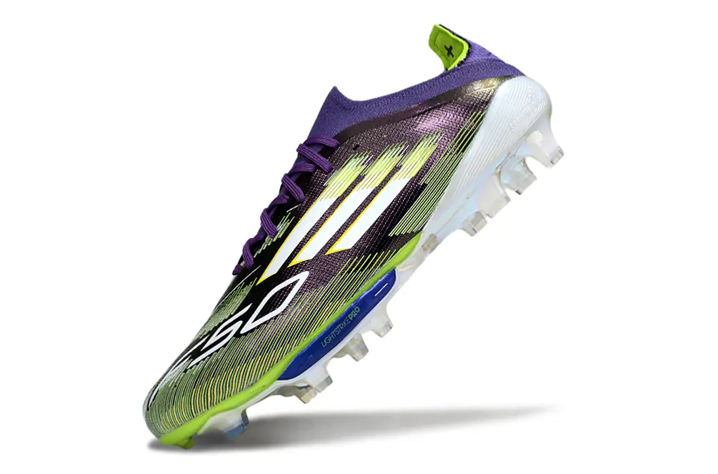 Adidas F50+ Elite Lightstrike Pro FG - Purple/Lime Green/Black