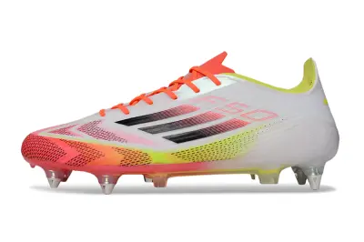 Adidas F50 Elite SG - White/Neon Pink/Glow Yellow