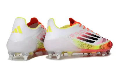 Adidas F50 Elite SG - White/Neon Pink/Glow Yellow