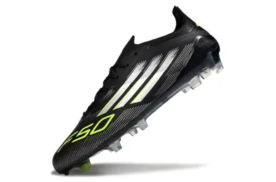 Adidas F50 Elite FG - Black/Electric Green/Silver White