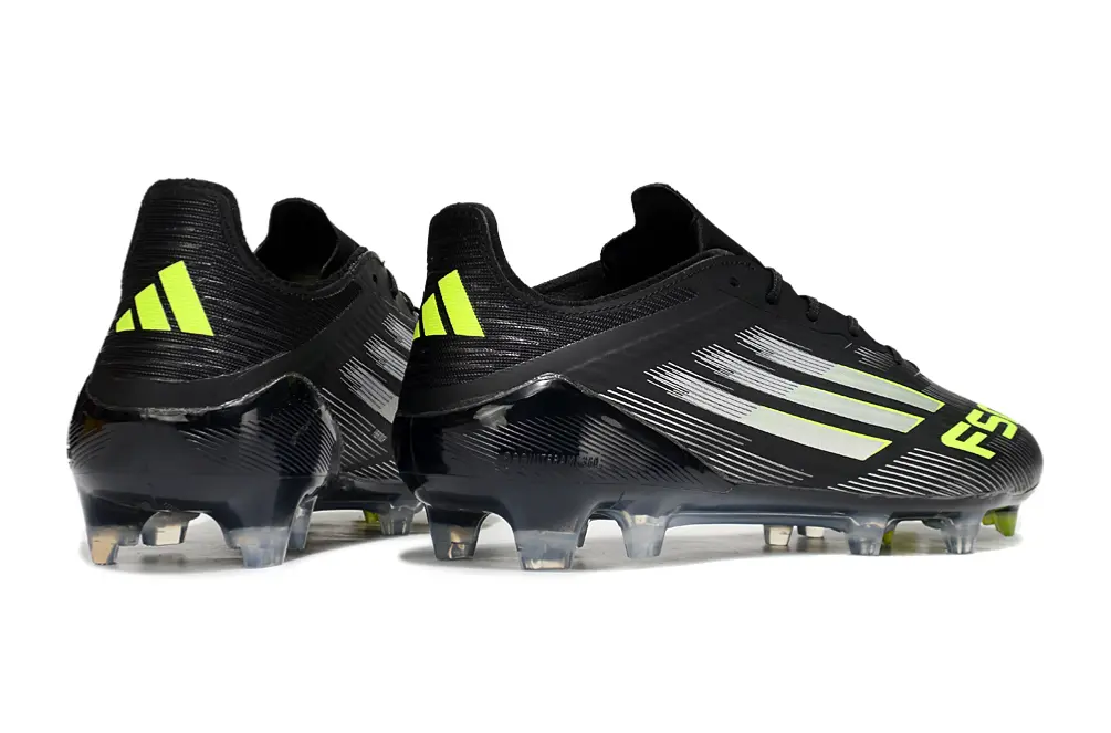 Adidas F50 Elite FG - Black/Electric Green/Silver White