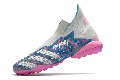 Adidas Predator Freak+ Laceless TF - Pink/Pastel Pink/Cool Blue