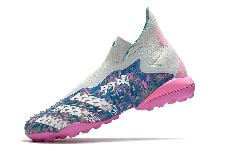 Adidas Predator Freak+ Laceless TF - Pink/Pastel Pink/Cool Blue