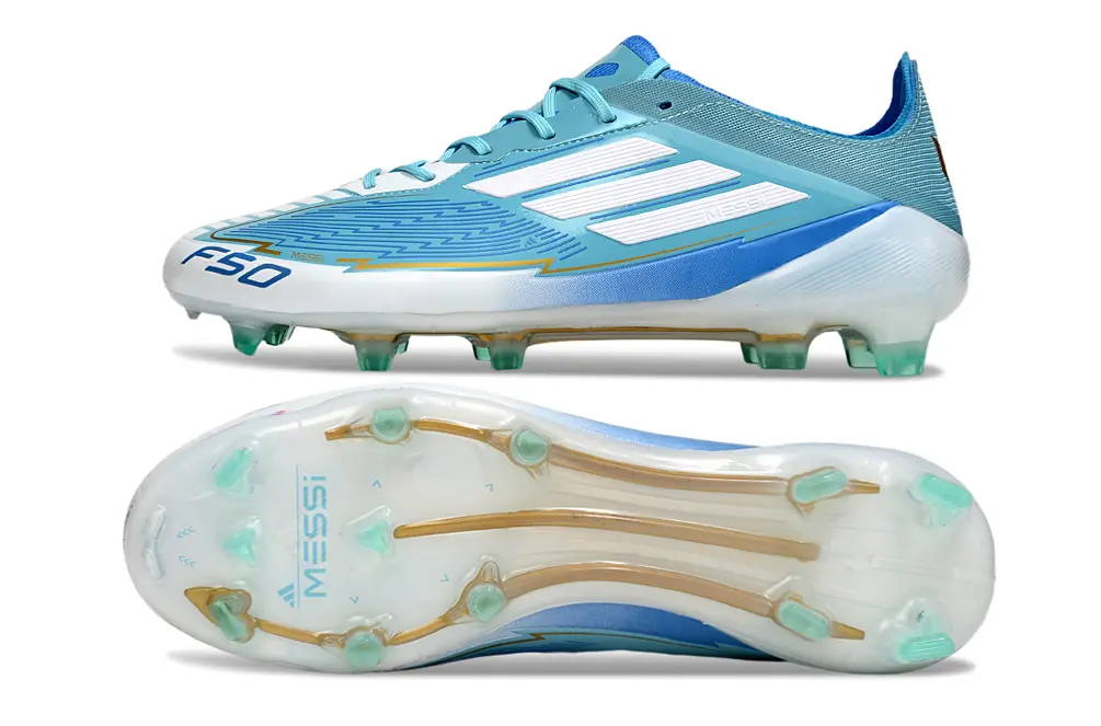 Messi x Adidas F50 Elite FG - Blue/Sky Blue/Light Aqua