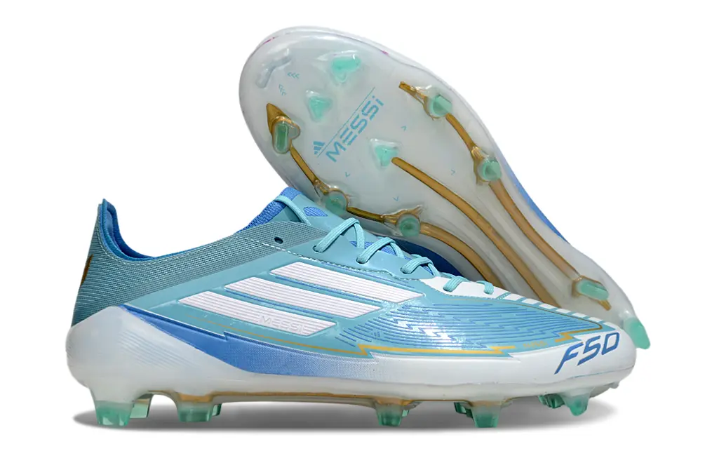 Messi x Adidas F50 Elite FG - Blue/Sky Blue/Light Aqua