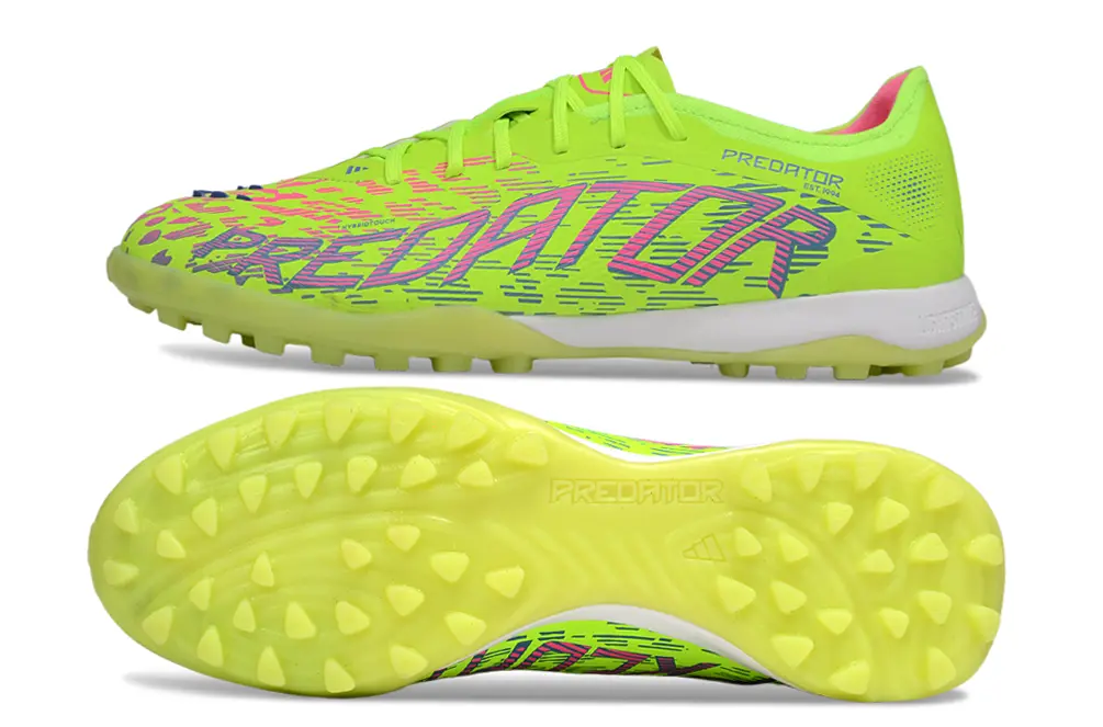 Adidas Predator 25 Elite TF - Yellow/Neon Green/Fuchsia Pink