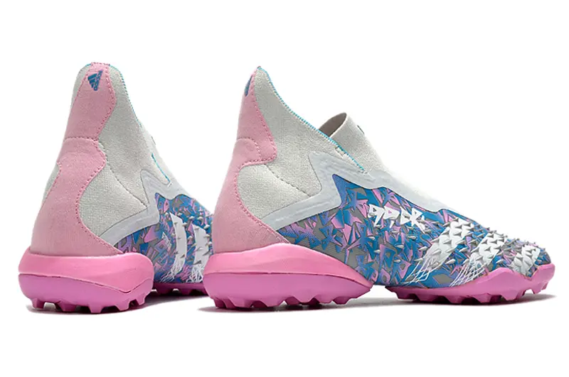 Adidas Predator Freak+ Laceless TF - Pink/Pastel Pink/Cool Blue