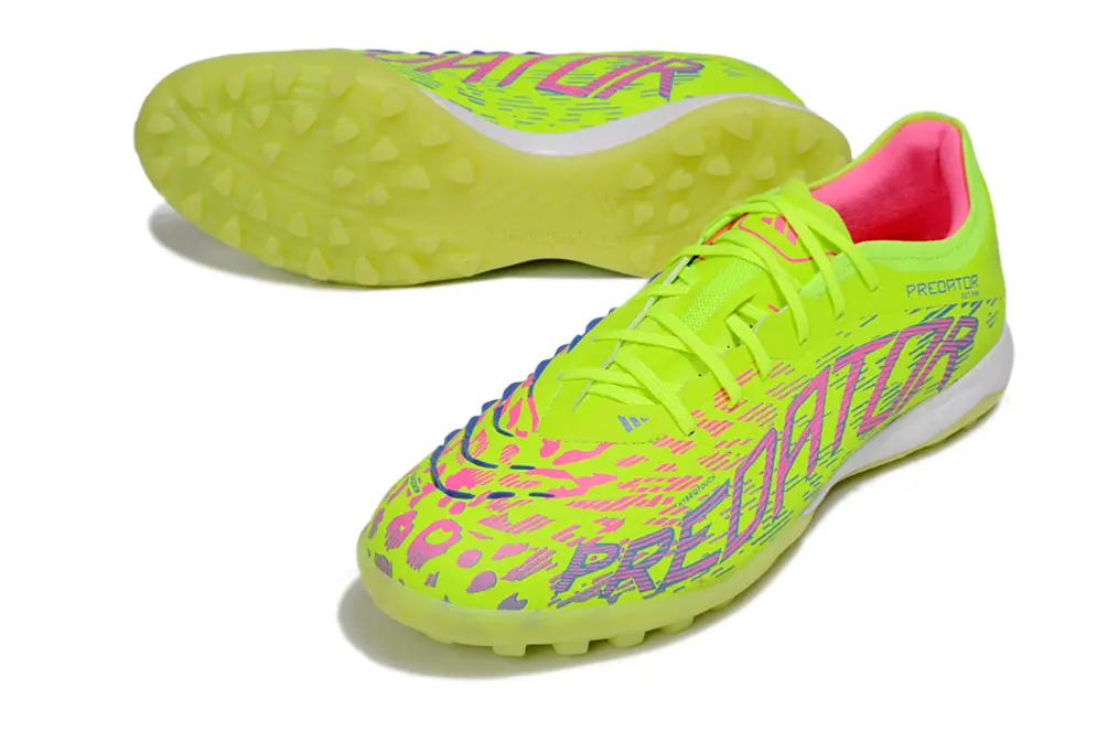 Adidas Predator 25 Elite TF - Yellow/Neon Green/Fuchsia Pink