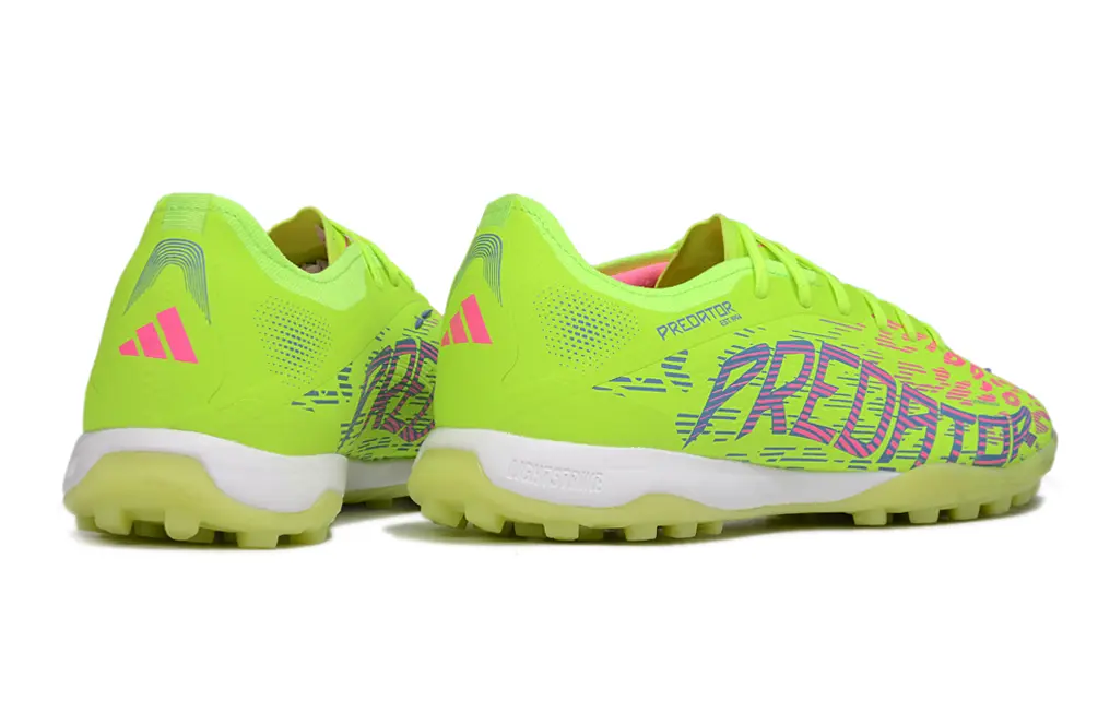 Adidas Predator 25 Elite TF - Yellow/Neon Green/Fuchsia Pink