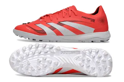 Adidas Predator 25 Elite TF - Red/Fiery Red/Sleek Silver