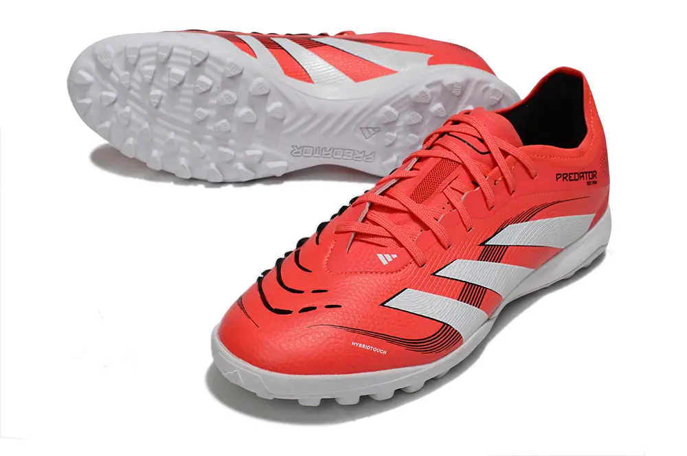 Adidas Predator 25 Elite TF - Red/Fiery Red/Sleek Silver