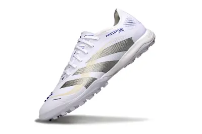 Adidas Predator 25 Elite TF - White/Silver Wave/Blue Touch