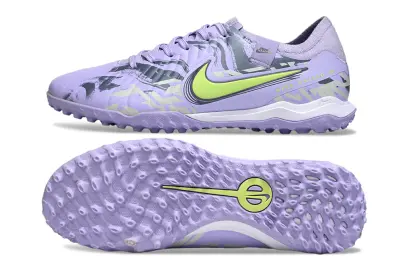 Nike Tiempo Legend 10 Pro TF - Purple/Vibrant Lilac/Lime Green