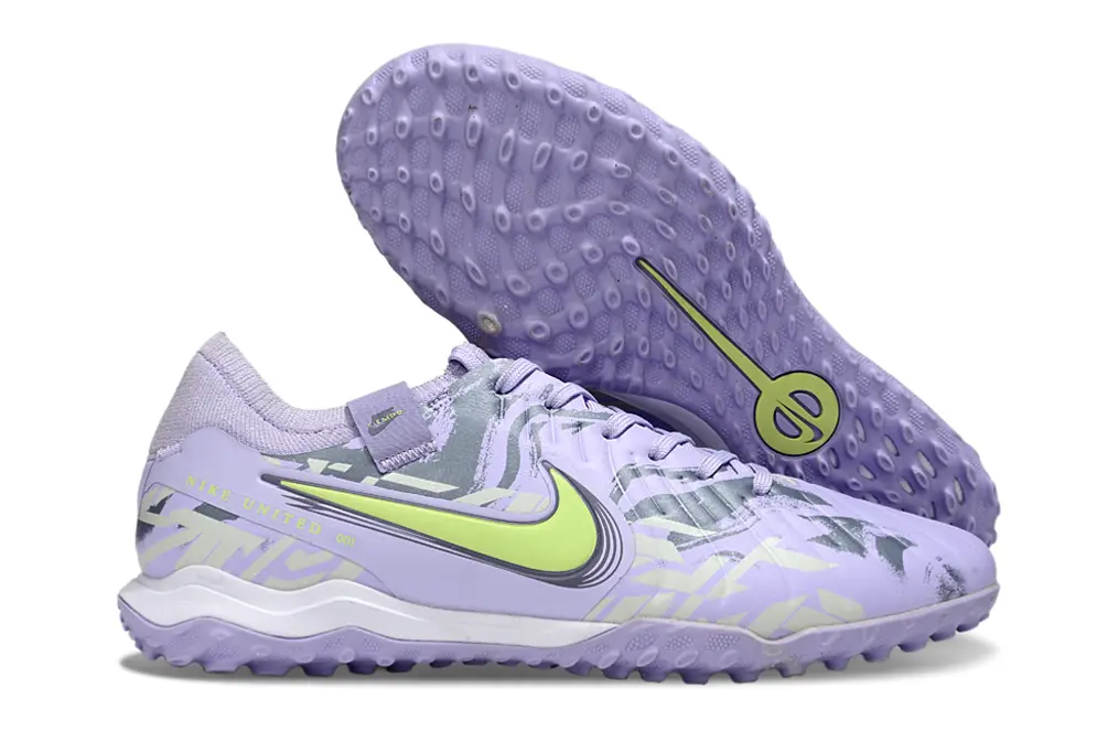 Nike Tiempo Legend 10 Pro TF - Purple/Vibrant Lilac/Lime Green