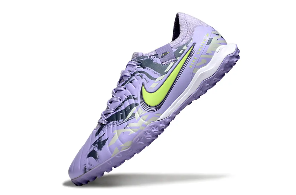 Nike Tiempo Legend 10 Pro TF - Purple/Vibrant Lilac/Lime Green