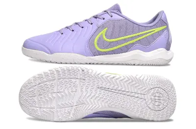 Nike Tiempo Legend 10 Academy IC - Purple/Vibrant Lilac/Lime Green