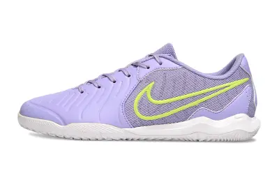 Nike Tiempo Legend 10 Academy IC - Purple/Vibrant Lilac/Lime Green