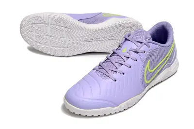 Nike Tiempo Legend 10 Academy IC - Purple/Vibrant Lilac/Lime Green