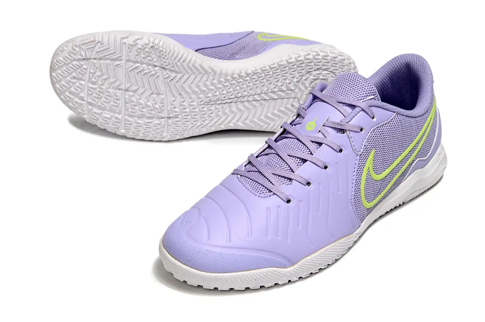 Nike Tiempo Legend 10 Academy IC - Purple/Vibrant Lilac/Lime Green