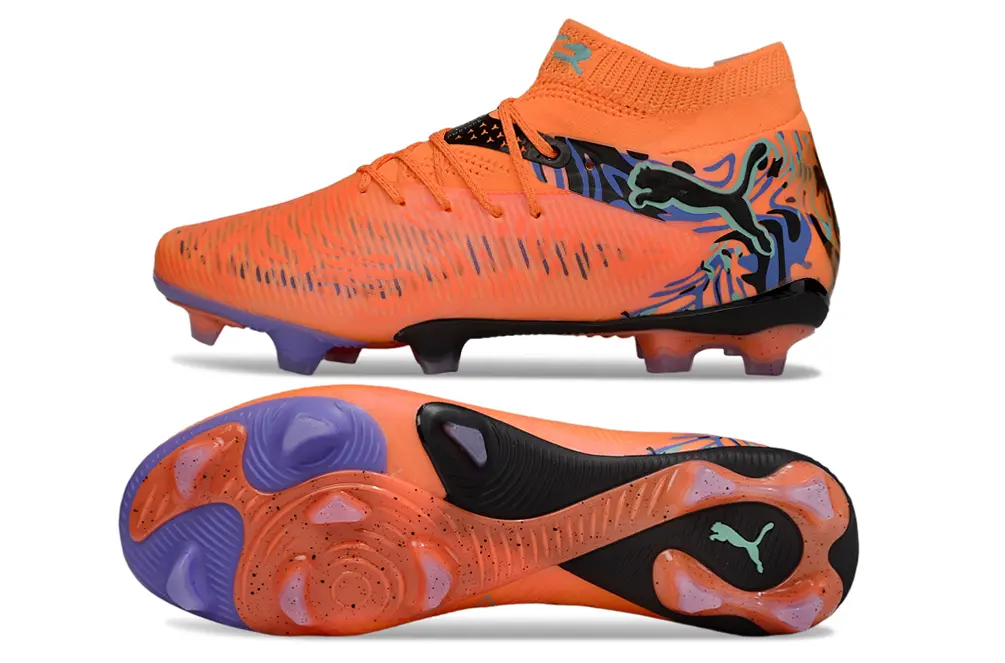 Puma Future 8 Ultimate FG - Orange/Electric Coral / Midnight Black